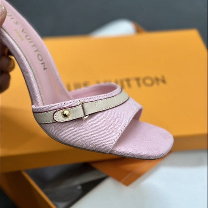 LOUIS VUITTON 6AM MULE ROSE 1ADIFX