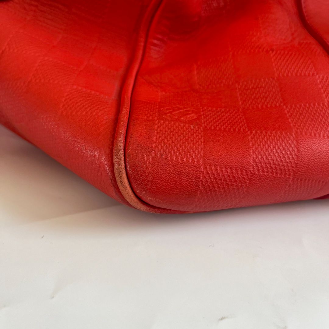 Louis Vuitton Damier Infini Keepall Bandouliere 45 Boston Bag