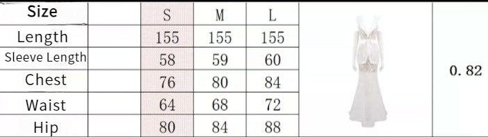 loveedsTM-New White Mesh Fishtail Dress-vx