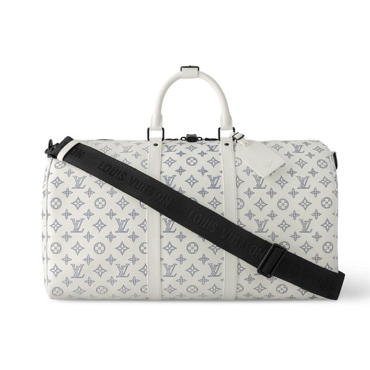 LOUIS VUITTON KEEPALL BANDOULIÈRE 50 WHITE M24954