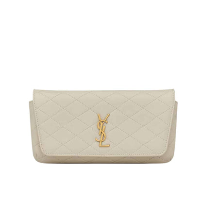 SAINT LAURENT GABY PHONE CASE BAG BLANC VINTAGE 19CM 7540511EL079207