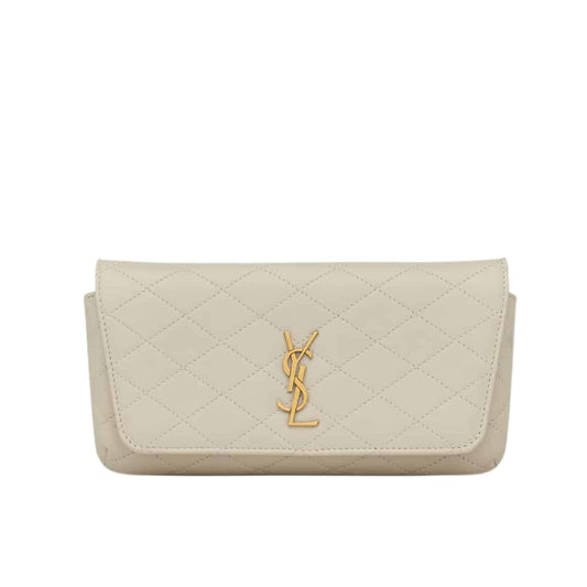 SAINT LAURENT GABY PHONE CASE BAG BLANC VINTAGE 19CM 7540511EL079207