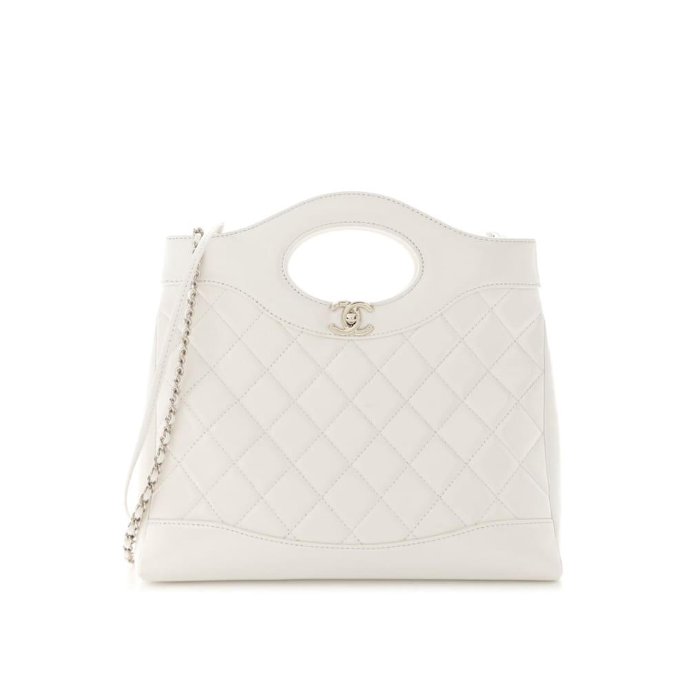 Chanel  Shiny Lambskin Quilted Small 31 Shopping Bag