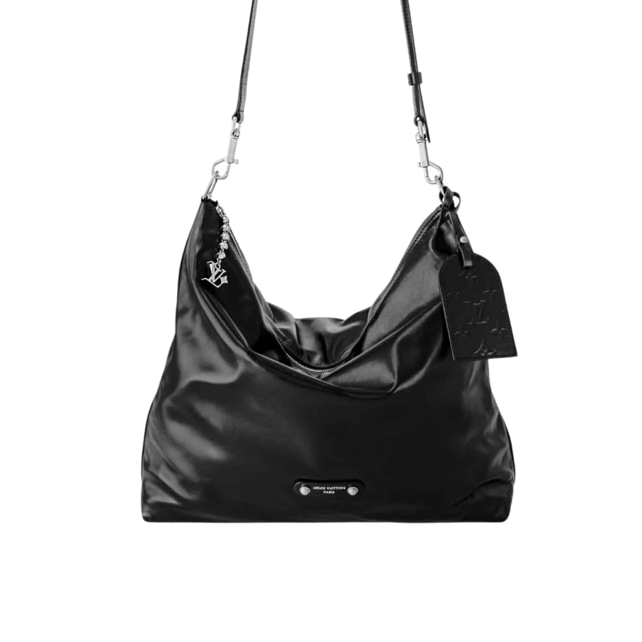 LOUIS VUITTON VAGABOND HOBO LV NIGHT BLACK 48CM M13986