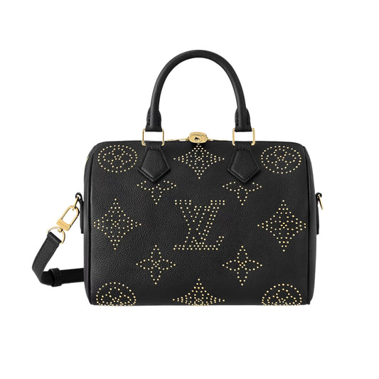LOUIS VUITTON SPEEDY BANDOULIÈRE 25 BLACK 25CM M46736
