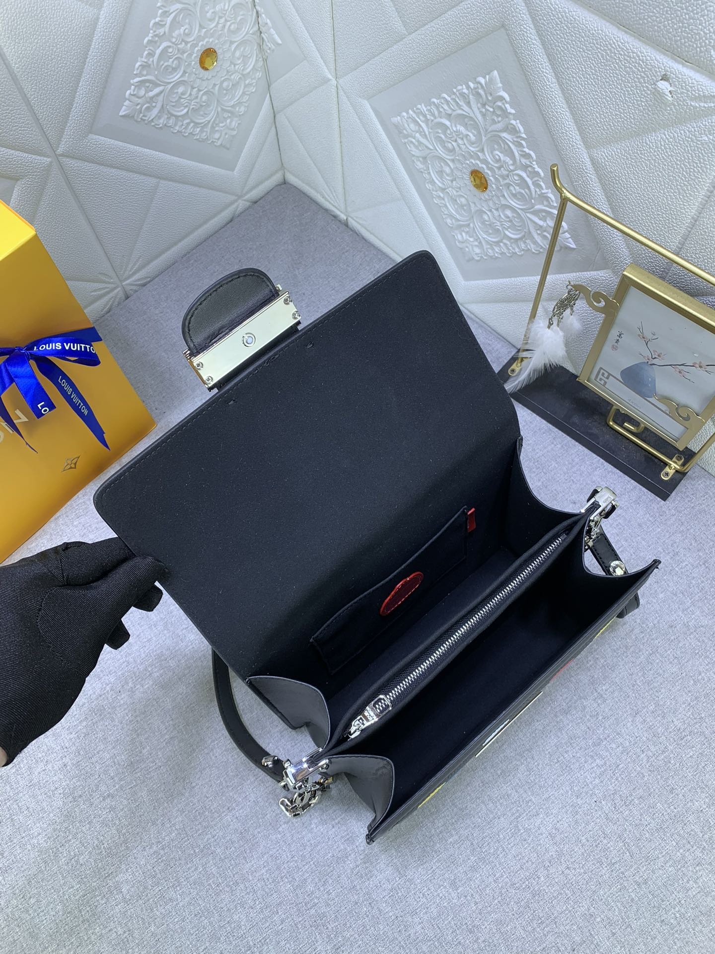 Louis Vuitton x YK Dauphine Mini Bag ‘Black’ M21750