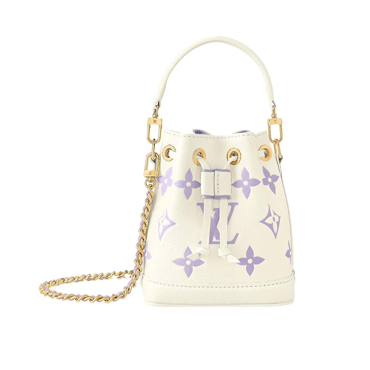 LOUIS VUITTON NANO NOÉ LATTE AND BUBBLE TEA 13CM M82933