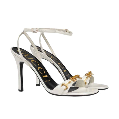 GUCCI MOOREA SANDALS WHITE