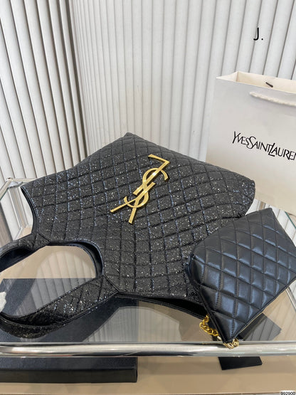 Women Saint Laurent Icare Maxi Shopping Bag In Quilted