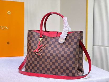 Louis Vuitton Damier Ebene Canvas Lv Riverside Tote