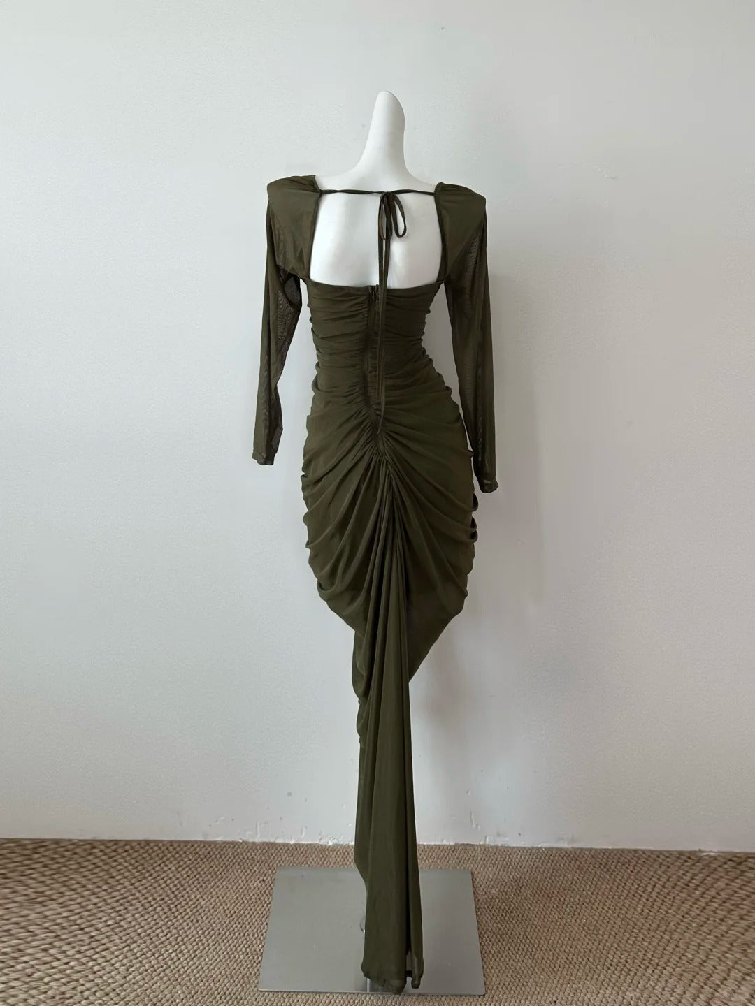 Red/Olive Green/Brown Homecoming Dress Short Chiffon Prom Dress Evening Dress Party Dress gh4481