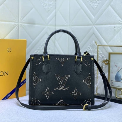 LOUIS VUITTON ONTHEGO PM BLACK 25CM M46733