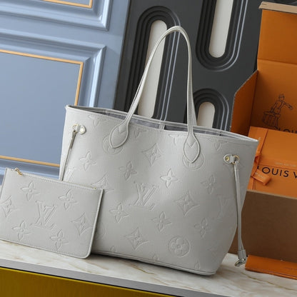 LOUIS VUITTON NEVERFULL MM BRUME 31CM M13758