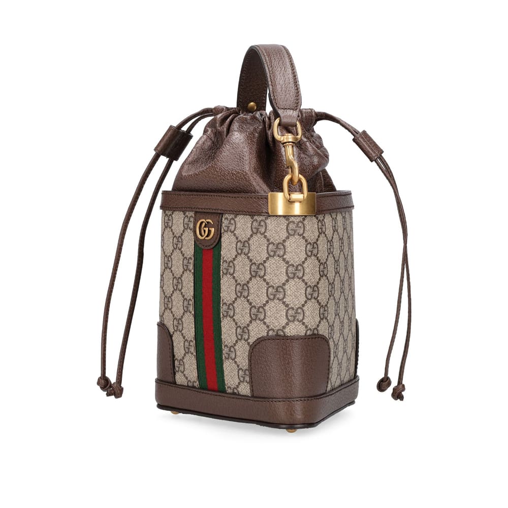 Gucci Ophidia GG Small canvas bucket bag