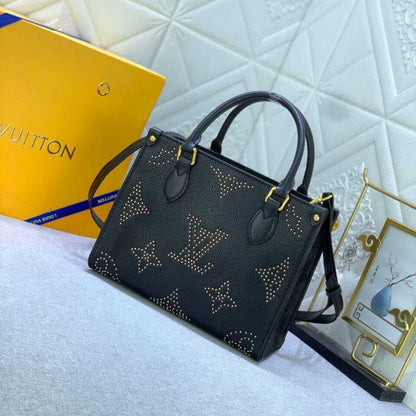 LOUIS VUITTON ONTHEGO PM BLACK 25CM M46733