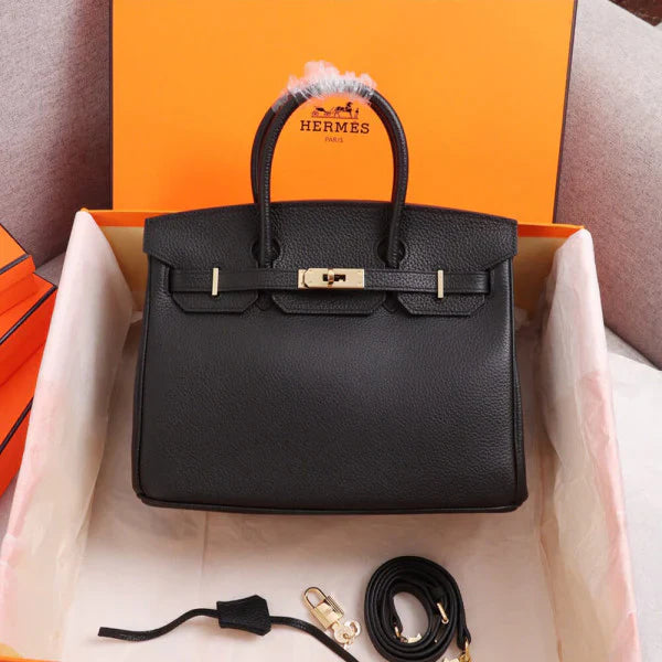 Hermes Brikin 35cm bag Black