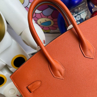 H BIRKIN EPSOM SELLIER TERRE BATTUE GOLD HARDWARE 25CM