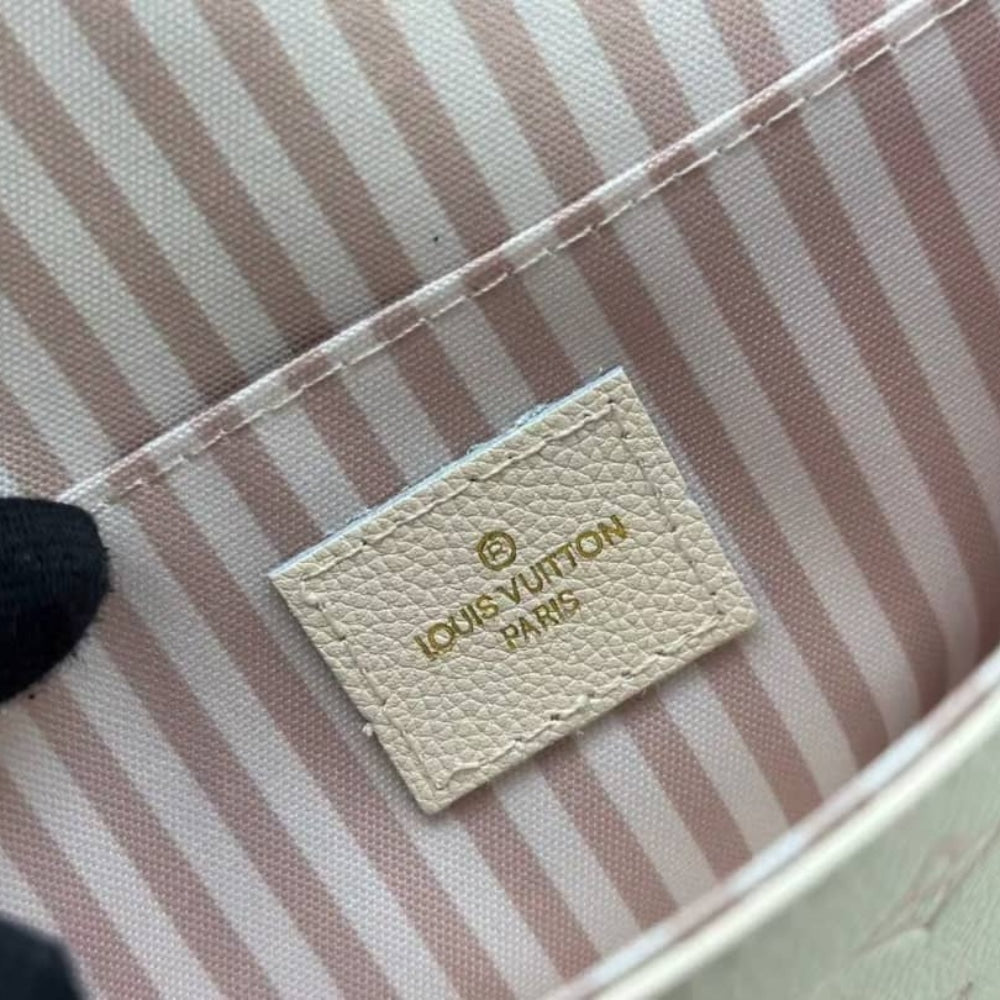 LOUIS VUITTON POCHETTE FÉLICIE BAG BICOLOR EDEN 21CM M14968