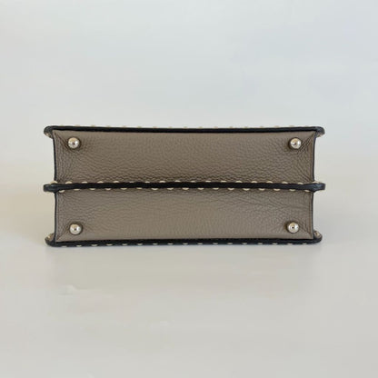 Fendi Peekaboo ISeeU Small Etoupe Selleria bag