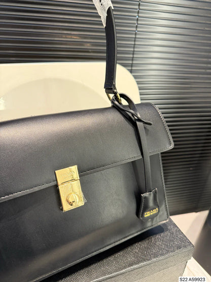 Louis Vuitton LV Square Bag Black Handbag 32x21cm