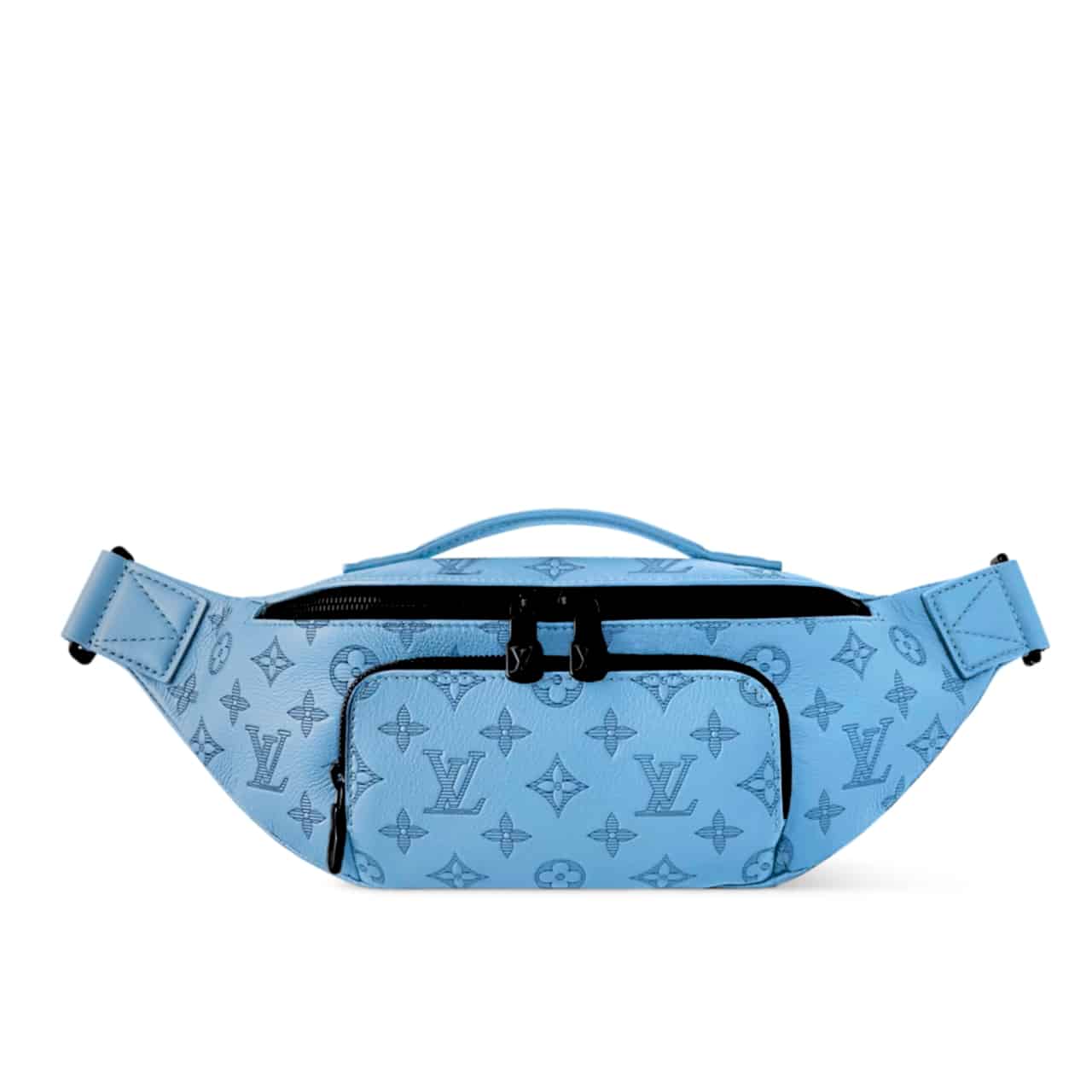 LOUIS VUITTON RUSH BUMBAG BLUE 30CM