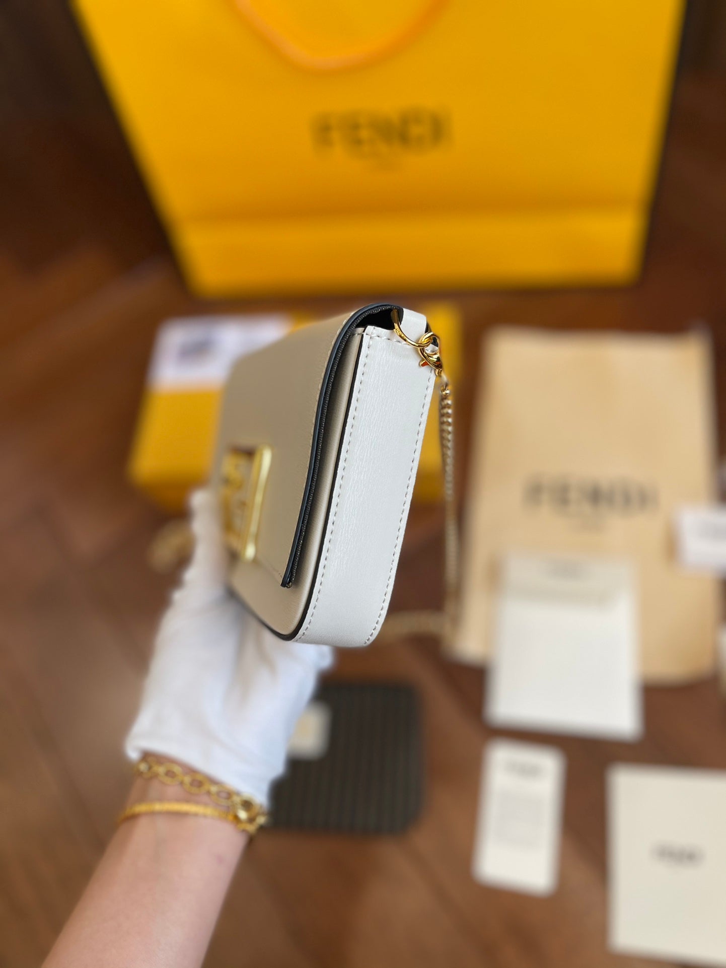 Fendi Wallet On Chain With Pouches Bags