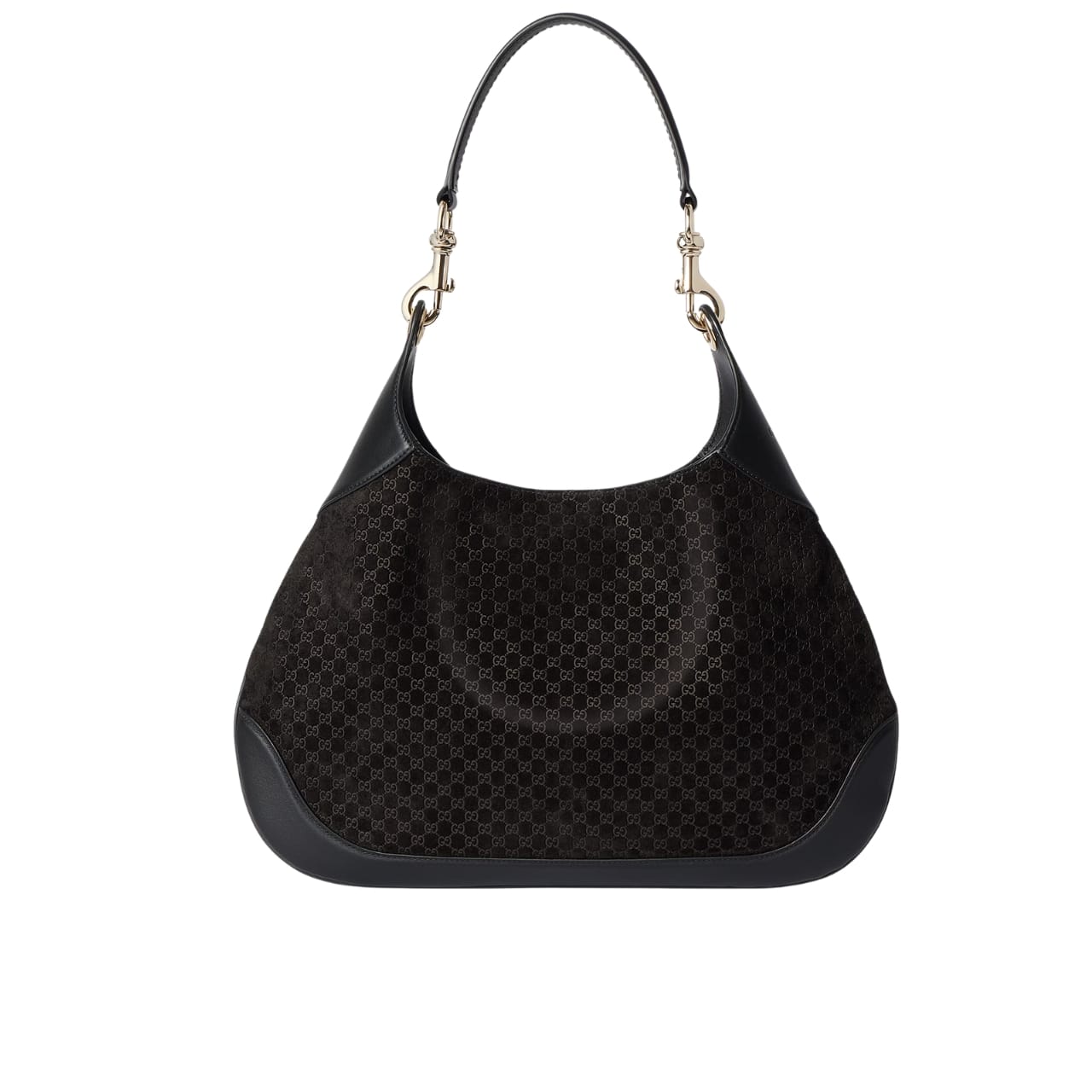 GUCCI B SHOULDER BAG BLACK 49CM 834981 AAEE7 1000