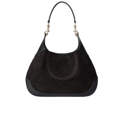GUCCI B SHOULDER BAG BLACK 49CM 834981 AAEE7 1000