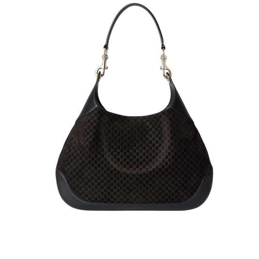 GUCCI B SHOULDER BAG BLACK 49CM 834981 AAEE7 1000