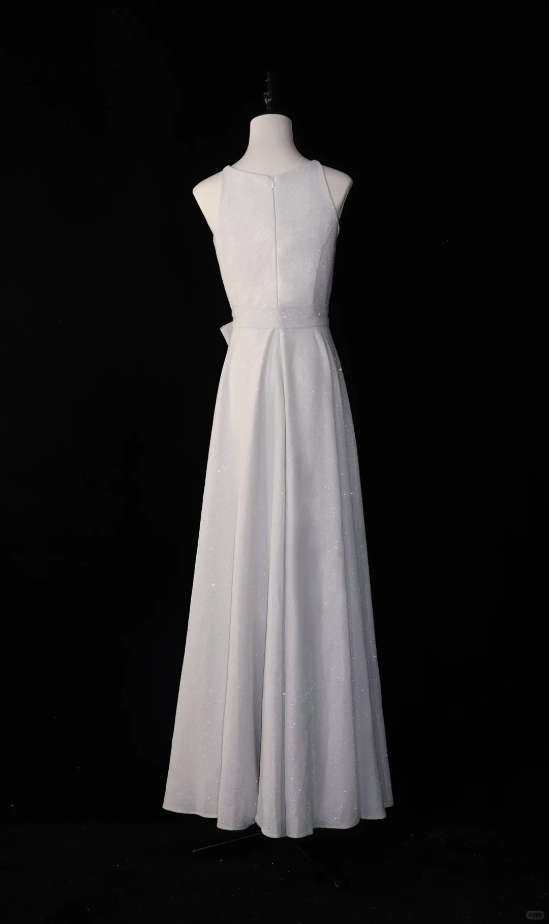 White Shiny Fashion Long Satin Bridesmaid Dresses Ball Gowns Evening Gowns Party Dresses gh4542