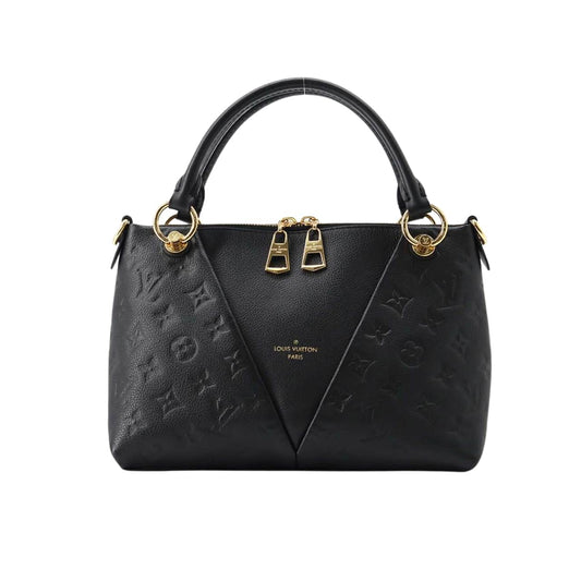 LOUIS VUITTON HANDBAG MONOGRAM EMPREINTE V TOTE BB BLACK 27CM