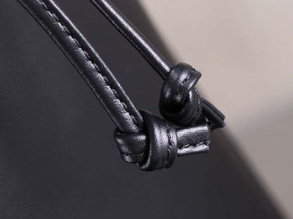 Celine cabas rawstring cuir triomphe in grained calfskin handbag