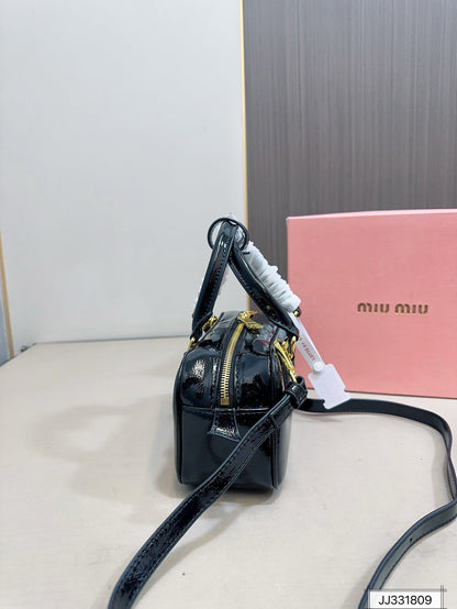 Miumiu Black Tote Bag 22x11cm