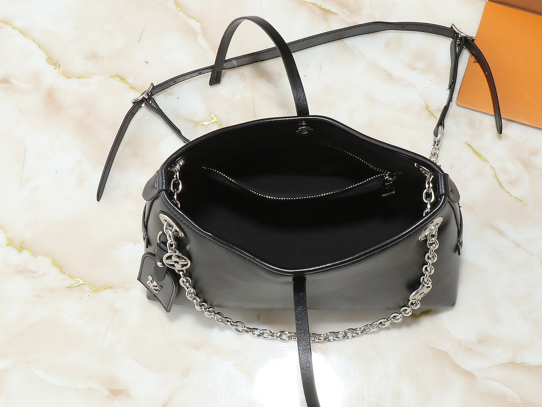 Louis Vuitton LV CarryAll BB Shoulder Bag 26x17x10cm