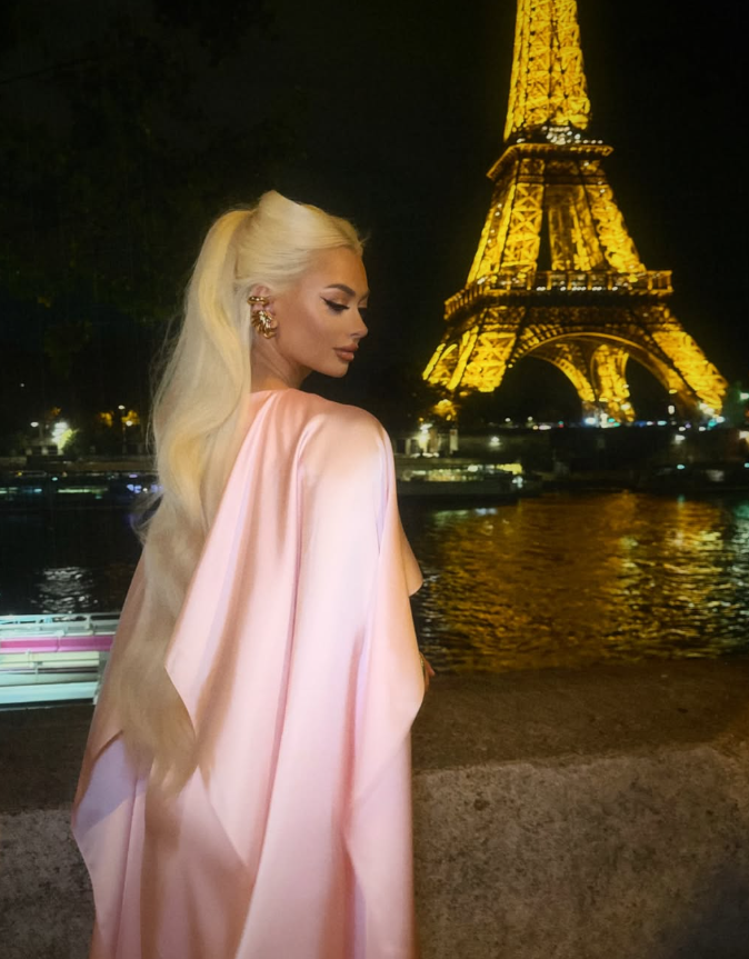 Simple Pink A Line Round Neck Satin Long prom Dress Dress Formal Dress Date Dress SH3789