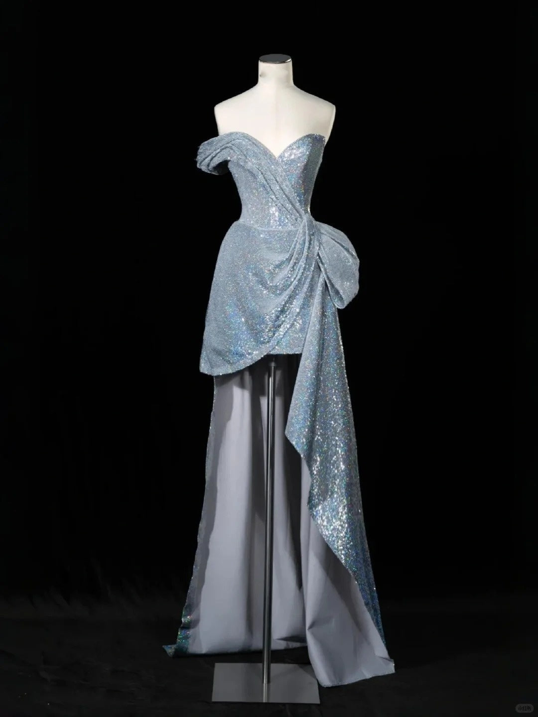 __Future space silver short starry bright romantic ball gown evening dress homecoming dress birthday dress prom dress gh4354