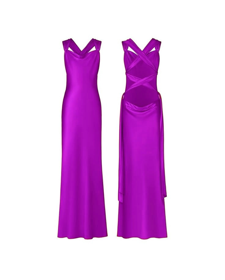 Hot Pink Long Prom Dress New Arrive Party Dress Evening Dress   fg7973