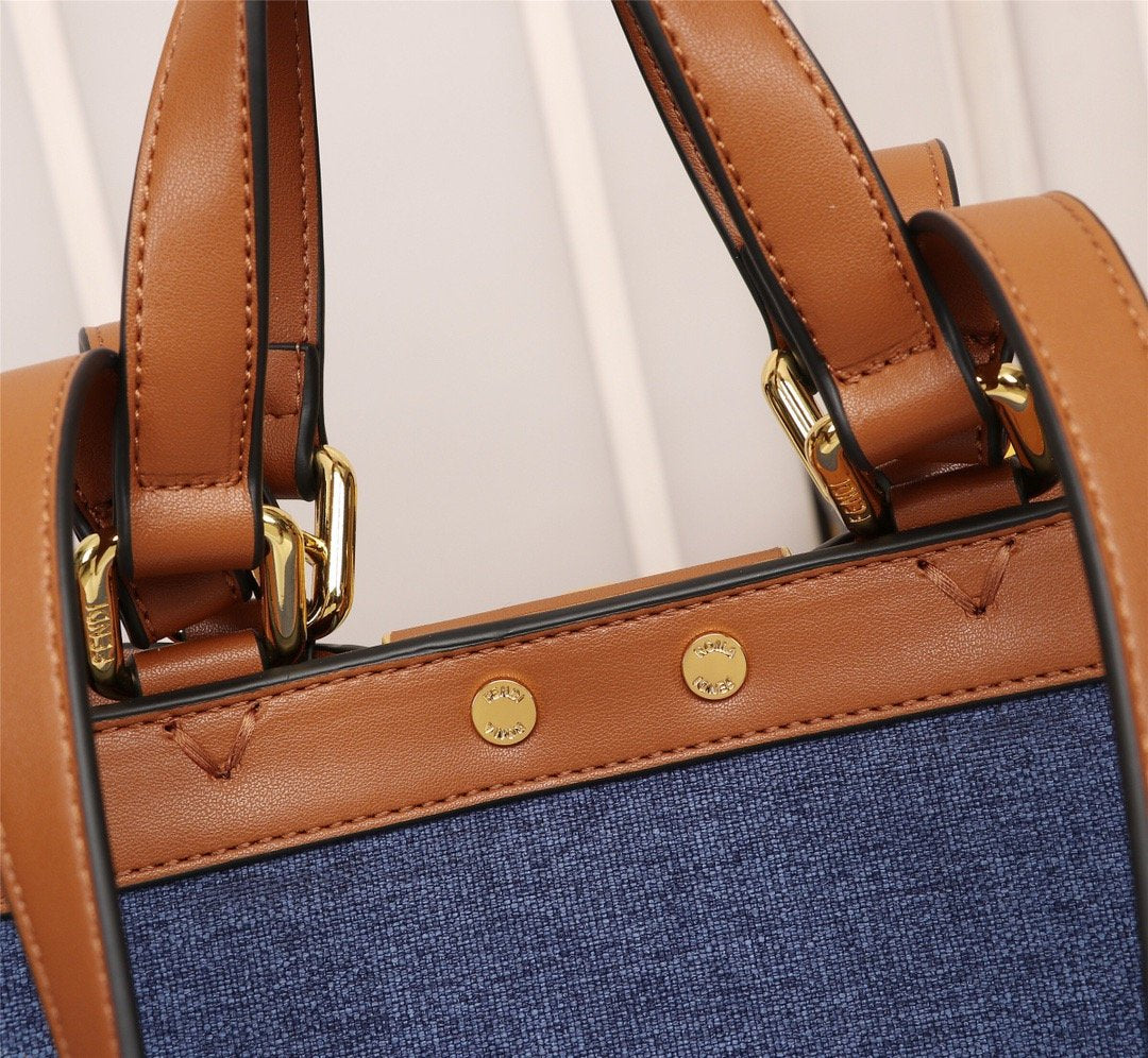 Fendi Peekaboo X-TOTE Canvas Bag