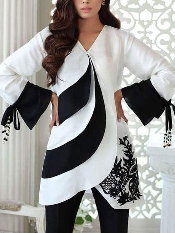 Elegant and comfortable chiffon wedding ladies suit