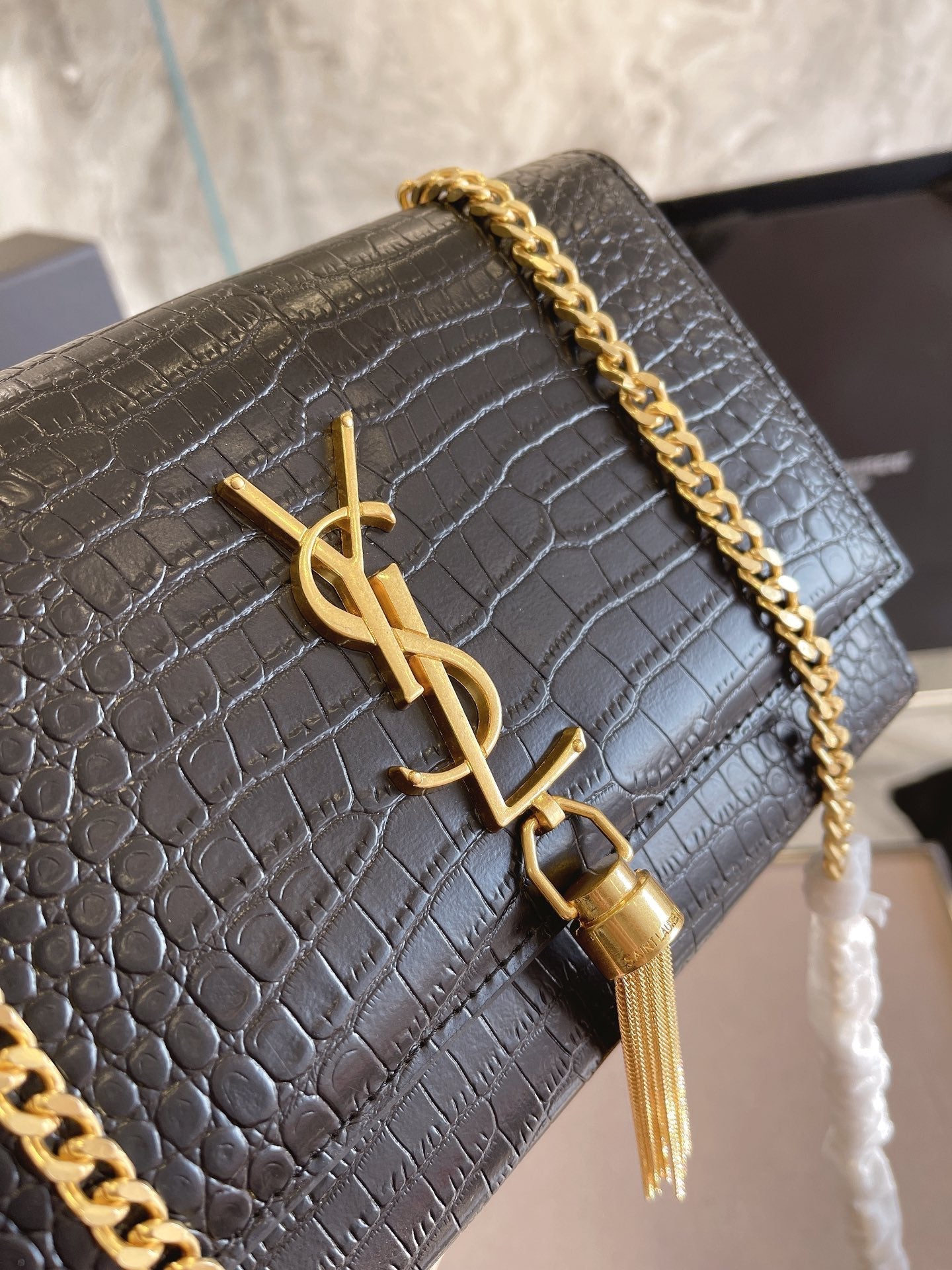 Saint Laurent Kate Medium Tassel Shoulder Bag Women