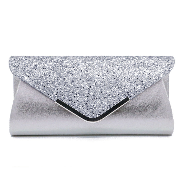 Sequins ladies bag Clutch bag Make-up bag Dinner bag