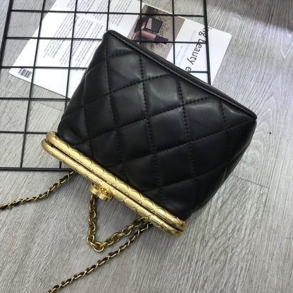 CHANEL  Quilted Micro My Crush Bag Black