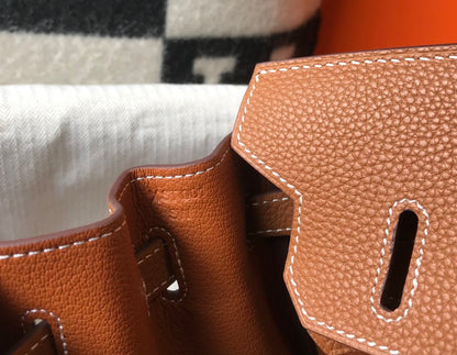 H BIRKIN GOLD HARDWARE CAMEL BROWN 30CM/11.8in