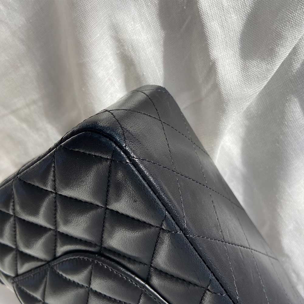 Chanel Medium Lambskin Double Flap Bag