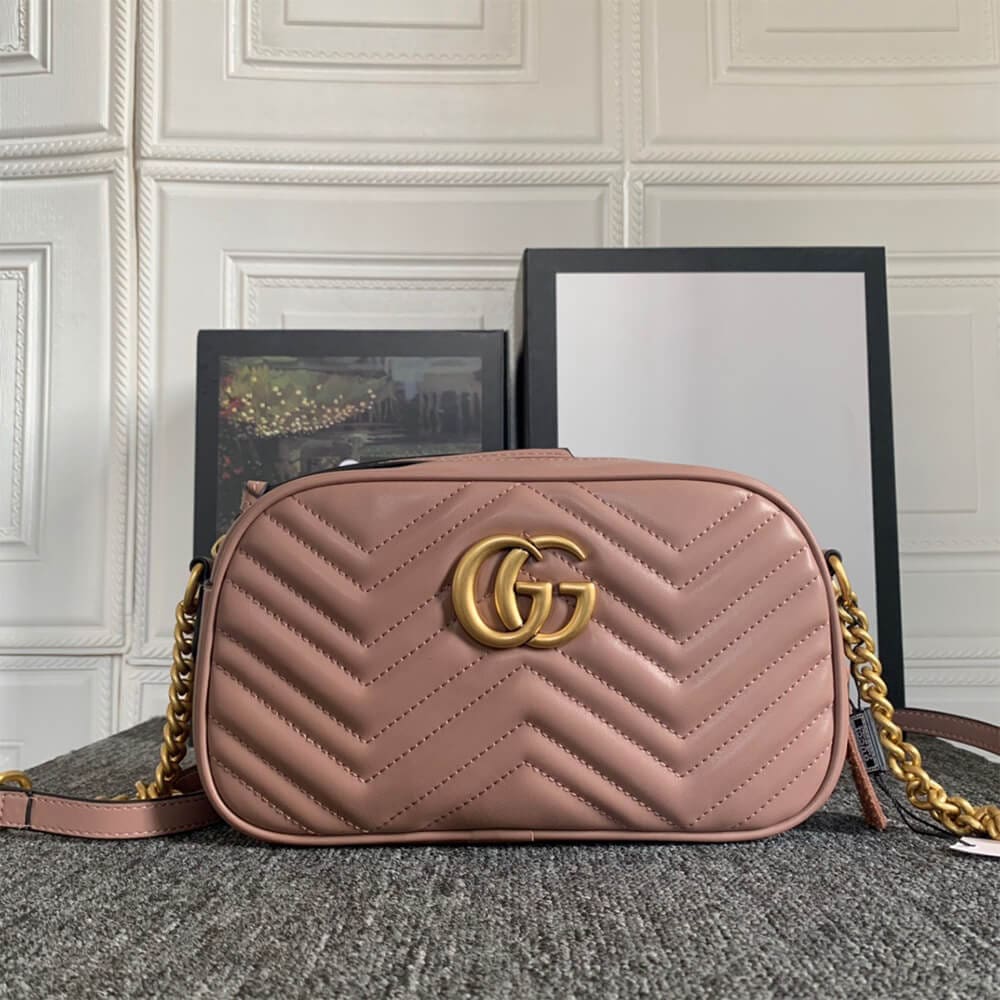 GUCCI Marmont small matelasse shoulder bag