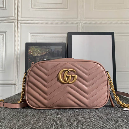 GUCCI Marmont small matelasse shoulder bag
