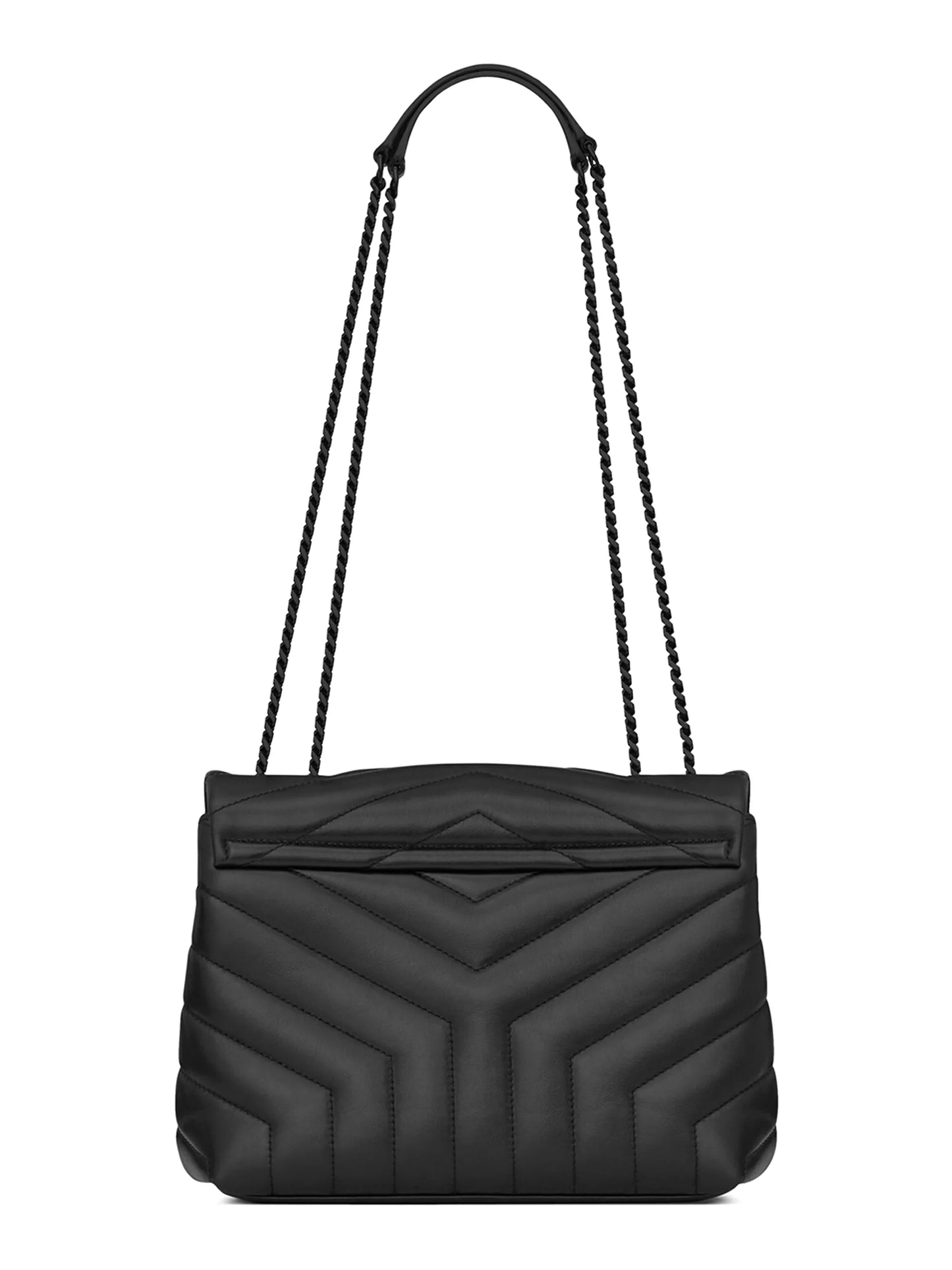 Saint Laurent Loulou Small Shoulder Bag in Quilted Leather Details