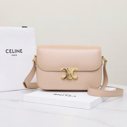 CELINE CLASSIQUE TRIOMPHE BAG in shiny calfskin
