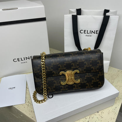 CELINE CHAIN SHOULDER BAG CLAUDE (HIGH-END GRADE)