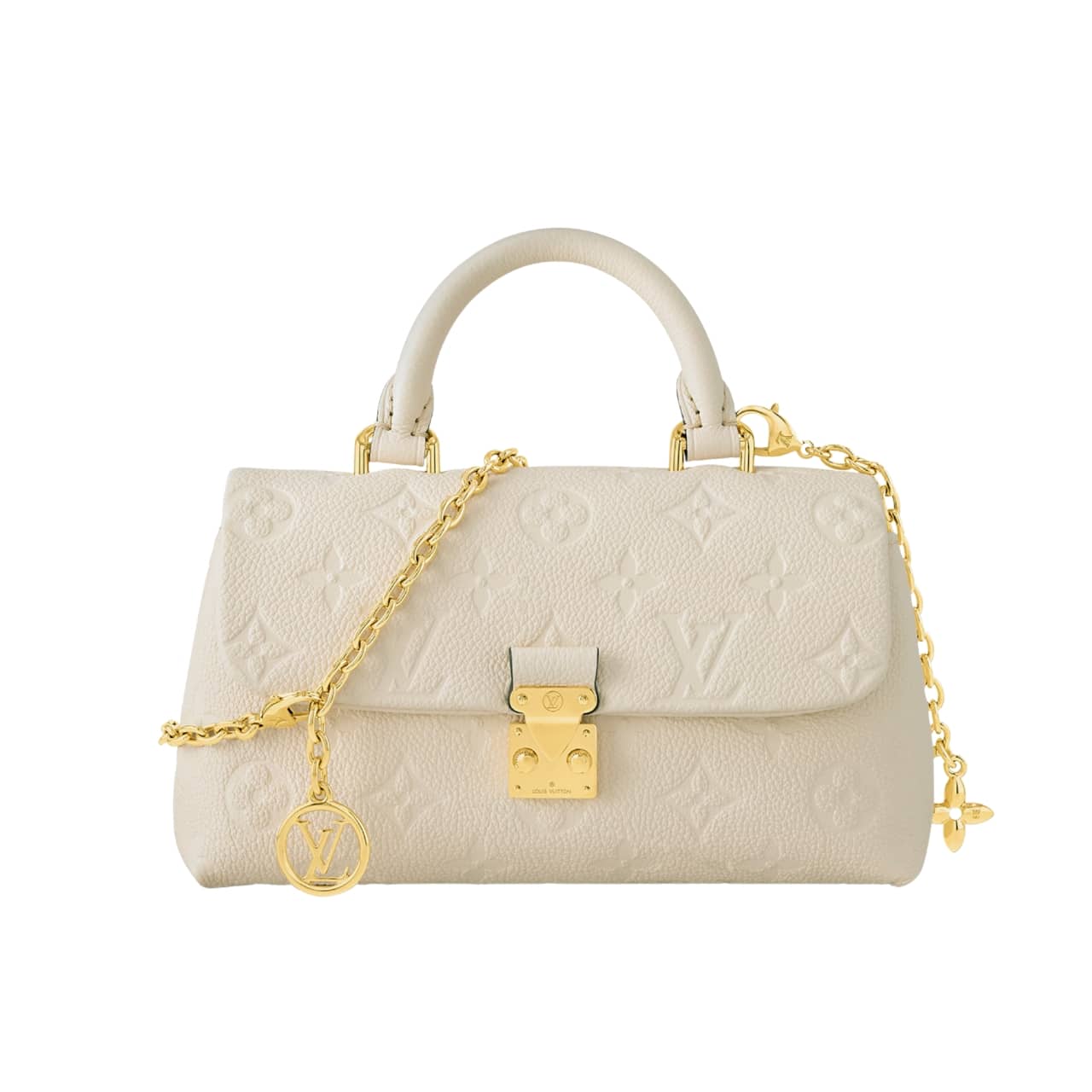 LOUIS VUITTON NANO MADELEINE CREAM 20CM M12145